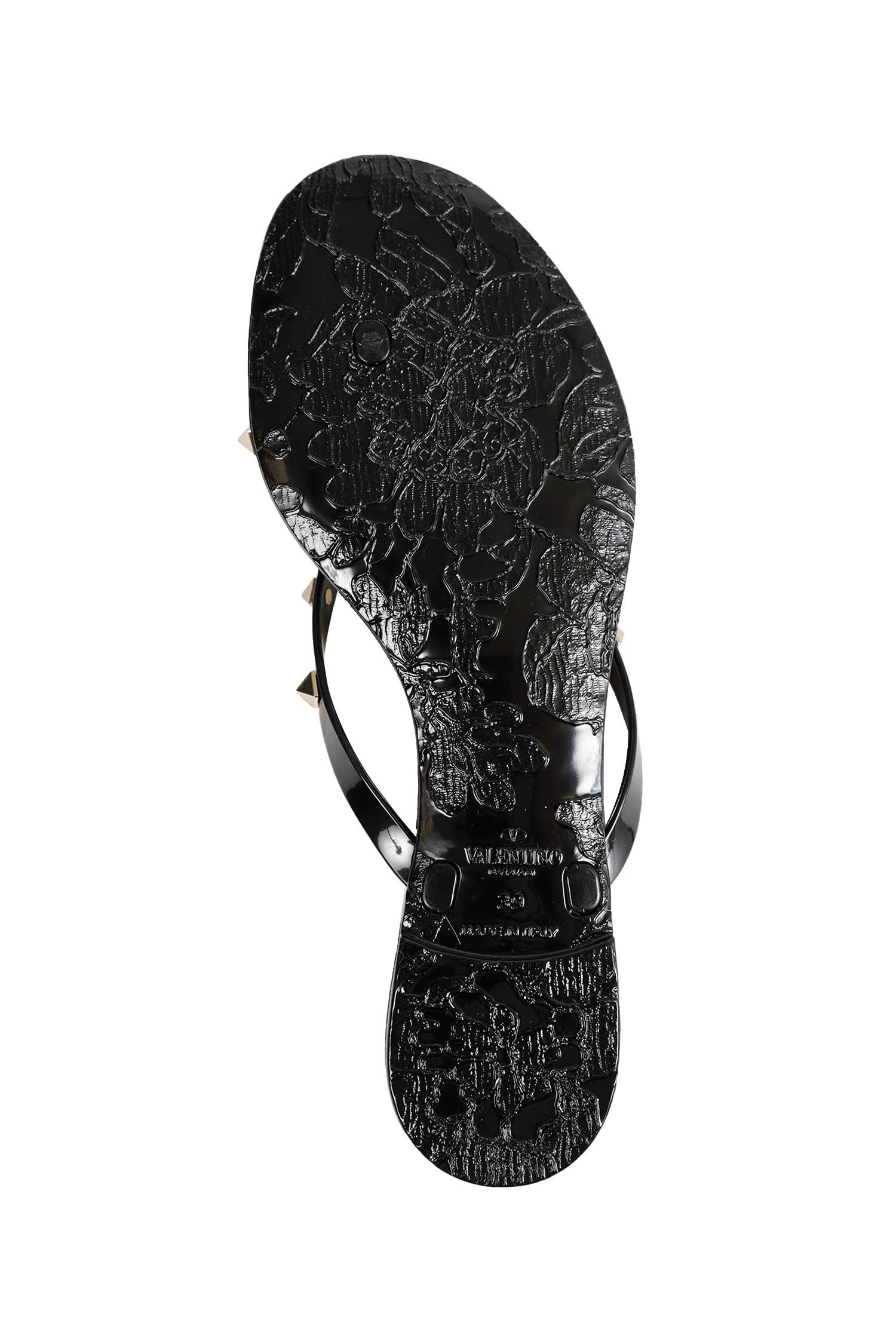 VALENTINO GARAVANI Rockstud Rubber Slippers woman