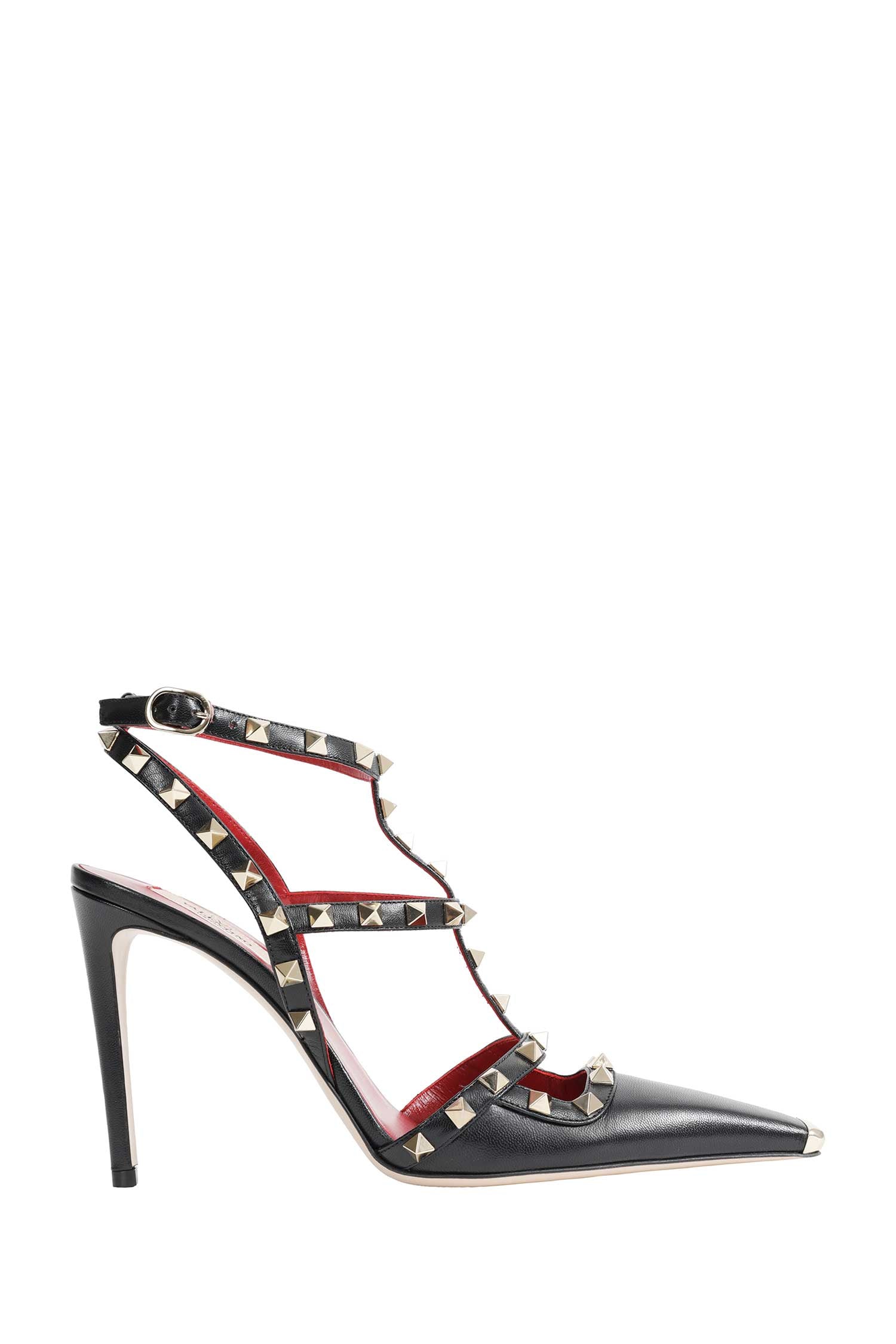 Rockstud Kidskin Pumps