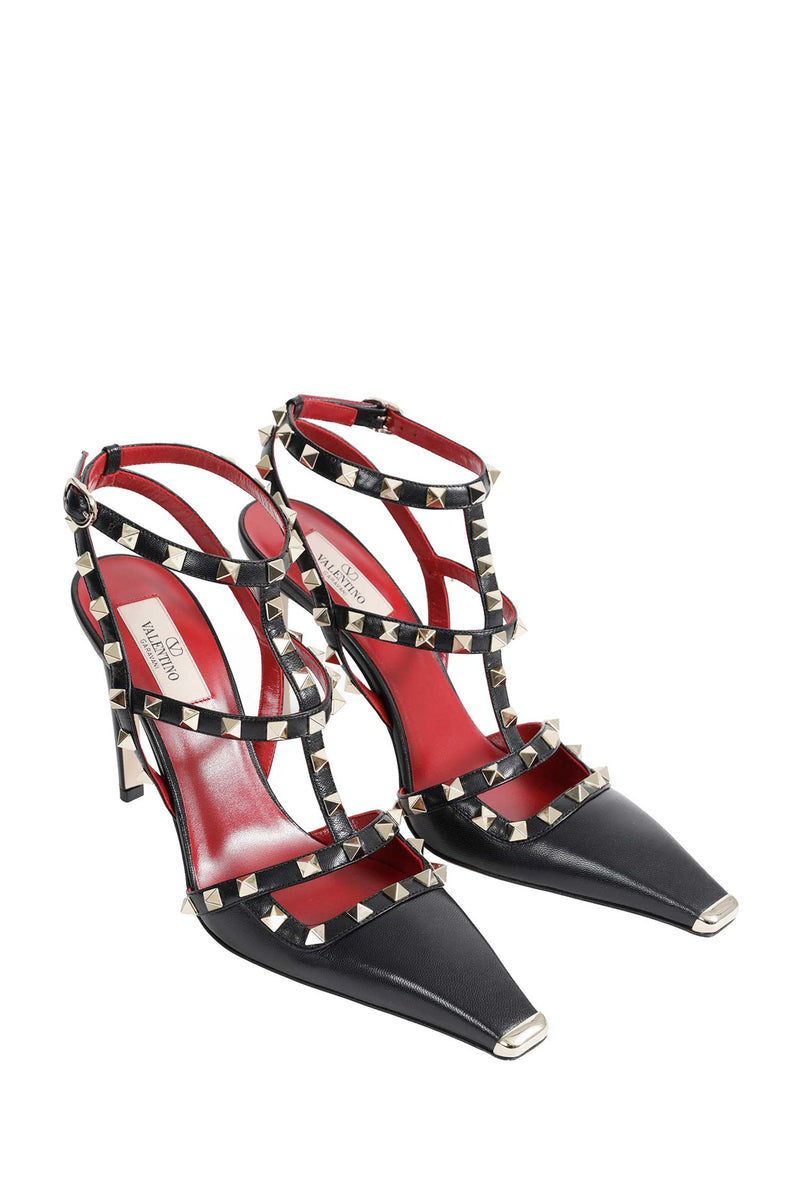 VALENTINO GARAVANI Rockstud Kidskin Pumps woman