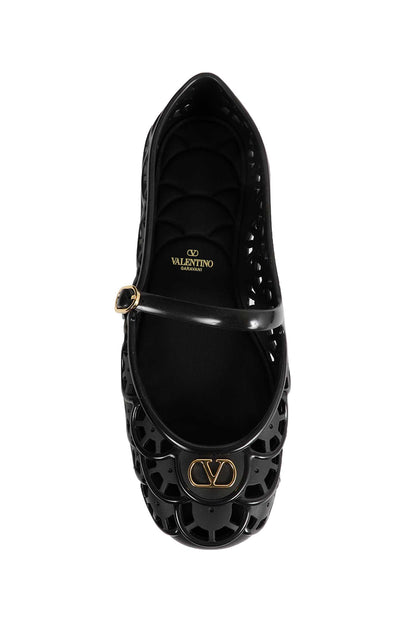 Vlogo Rubber Ballet Flats