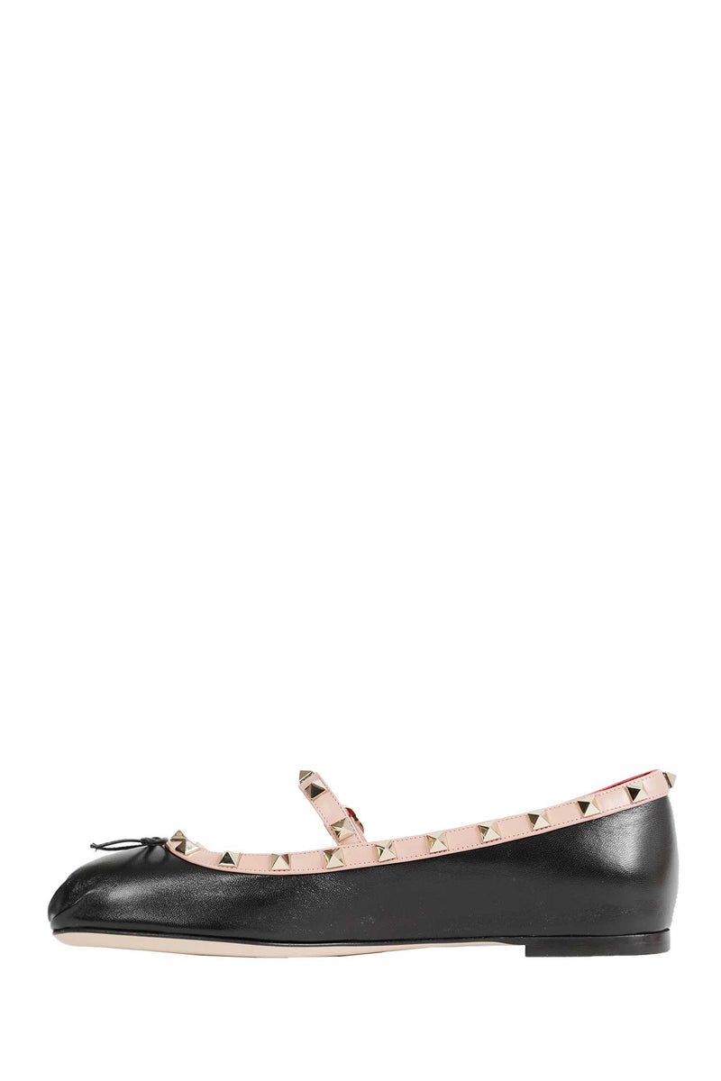 VALENTINO GARAVANI Mary Jane Rockstud ballerinas woman