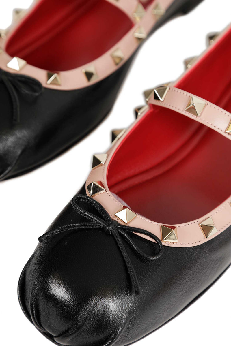 VALENTINO GARAVANI Mary Jane Rockstud ballerinas woman