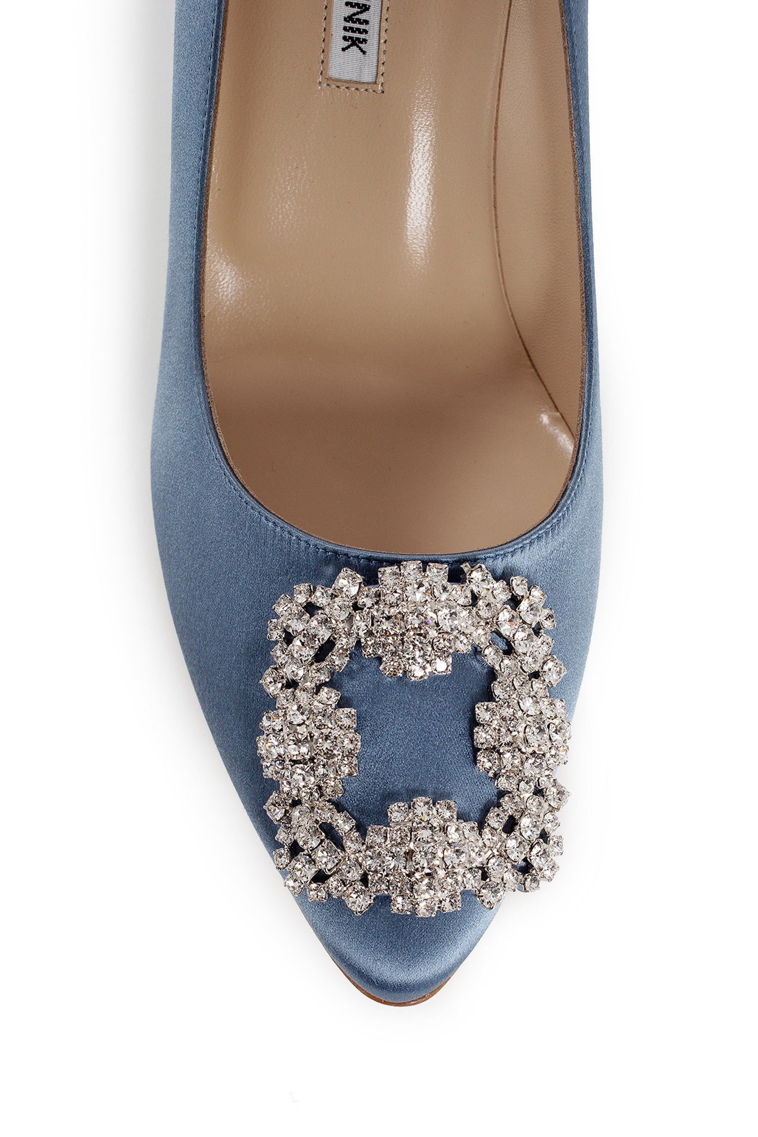 MANOLO BLAHNIK WOMAN BLUE PUMPS