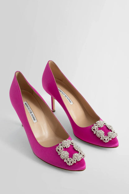 MANOLO BLAHNIK WOMAN PINK PUMPS - Antonioli.eu