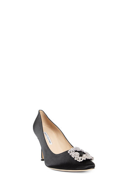 MANOLO BLAHNIK WOMAN BLACK PUMPS