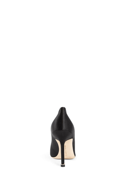 MANOLO BLAHNIK WOMAN BLACK PUMPS