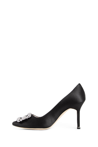 MANOLO BLAHNIK WOMAN BLACK PUMPS