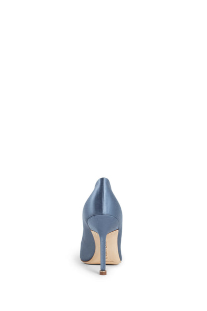 MANOLO BLAHNIK WOMAN BLUE PUMPS