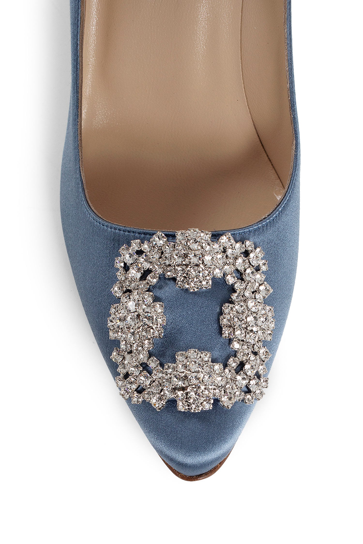 MANOLO BLAHNIK WOMAN BLUE PUMPS