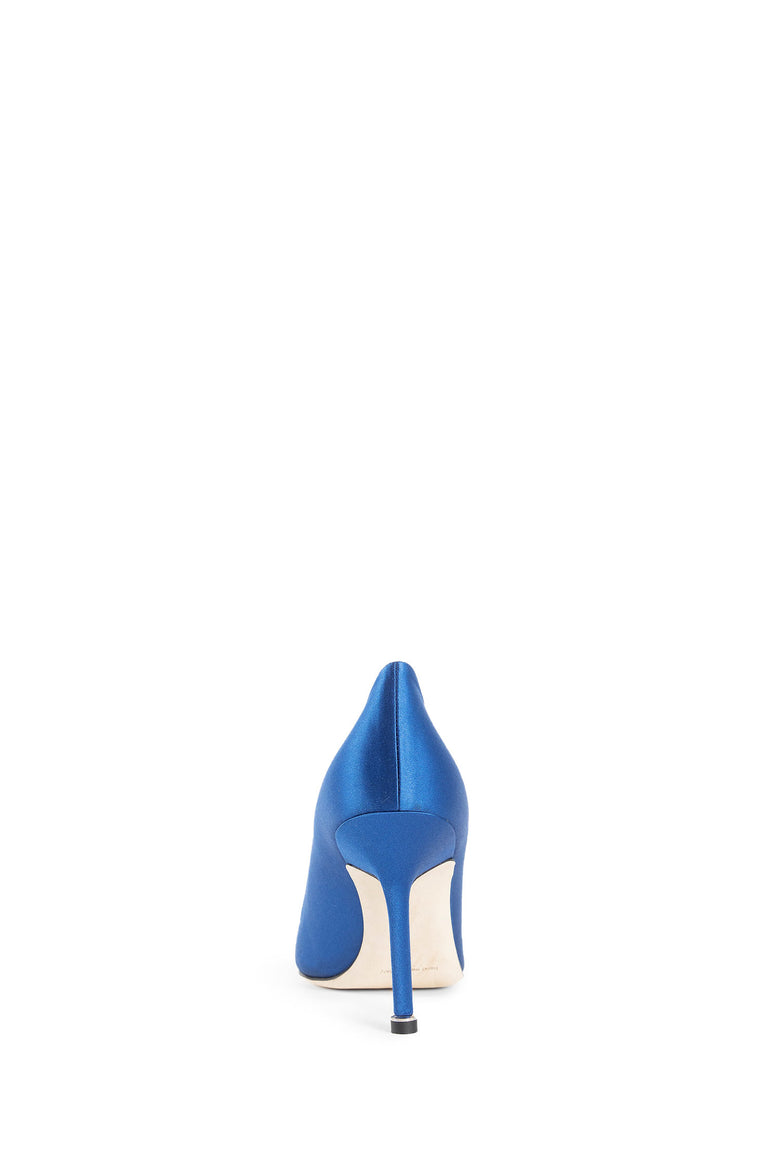 MANOLO BLAHNIK DECOLLETÉ BLU DONNA 