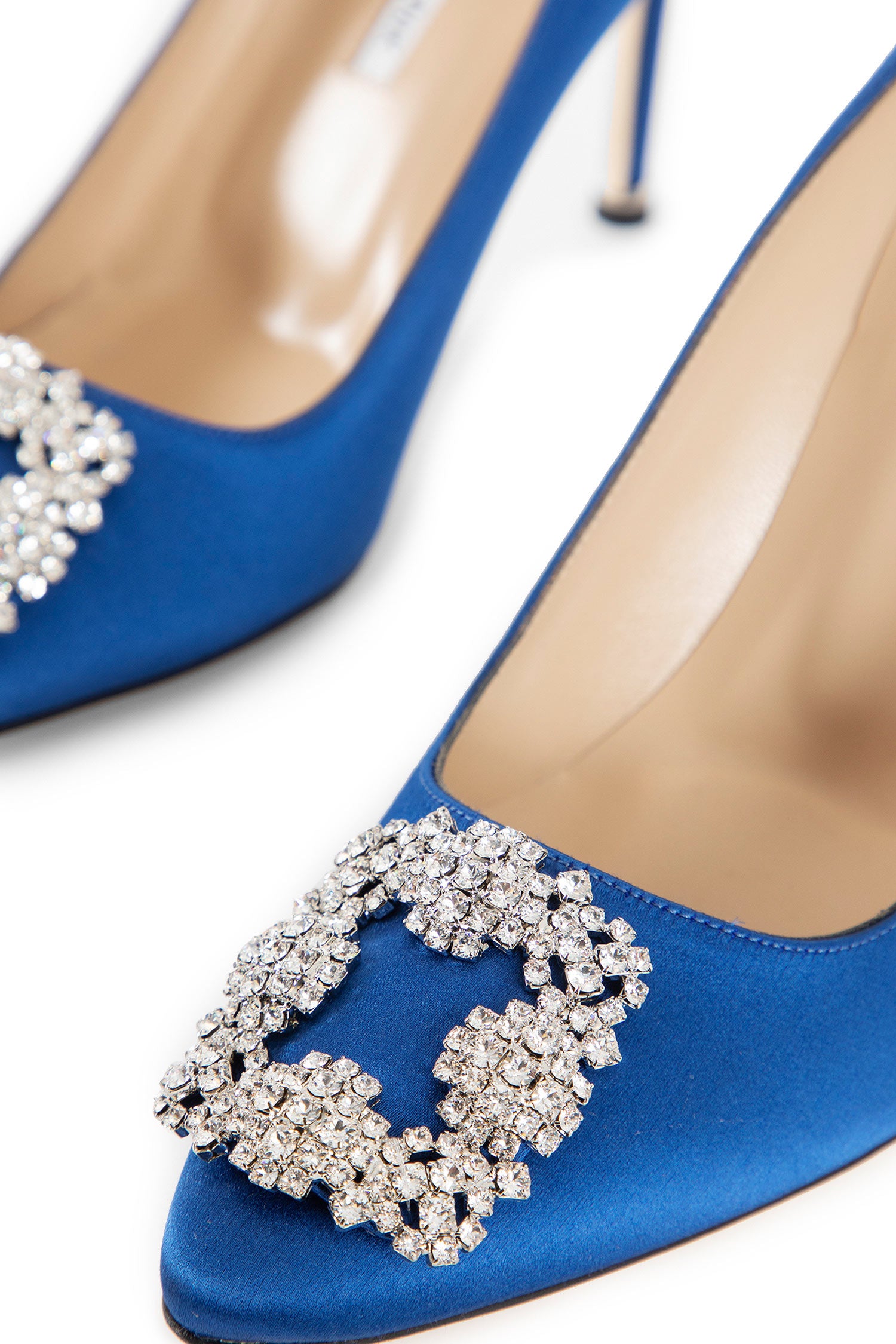 MANOLO BLAHNIK WOMAN BLUE PUMPS