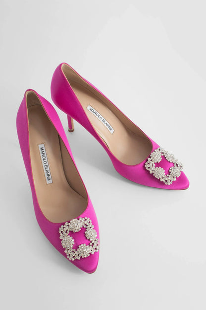MANOLO BLAHNIK WOMAN PINK PUMPS - Antonioli.eu
