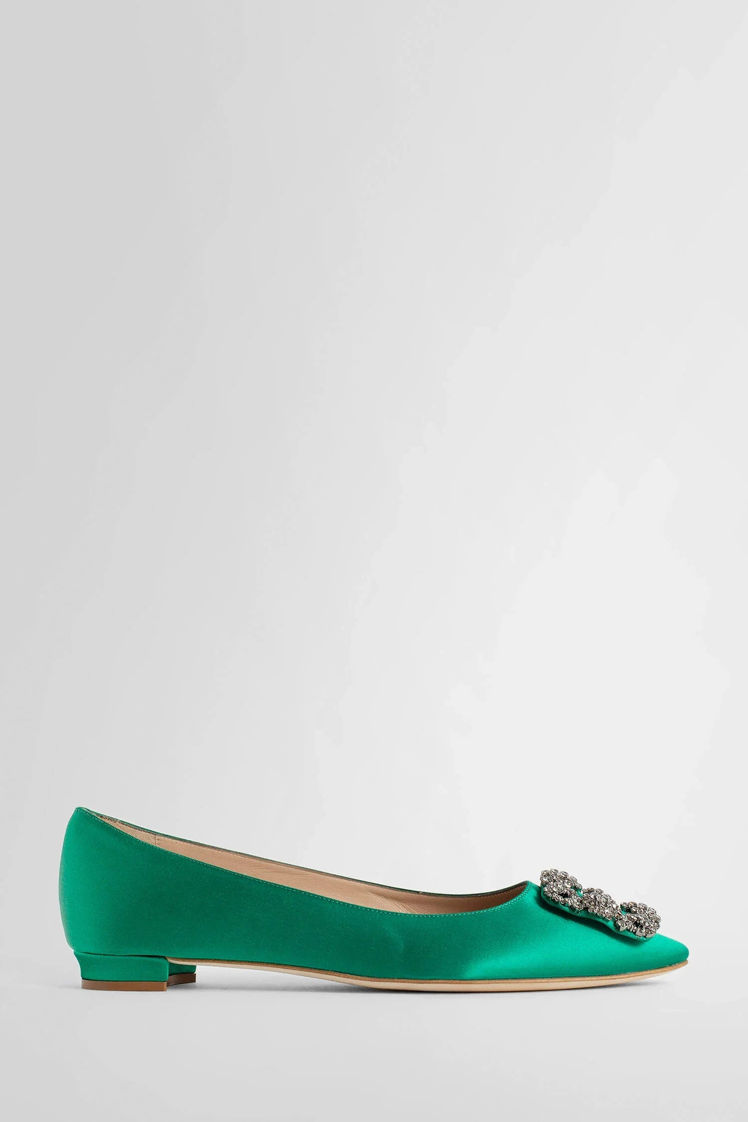 MANOLO BLAHNIK WOMAN GREEN FLATS - Antonioli.eu