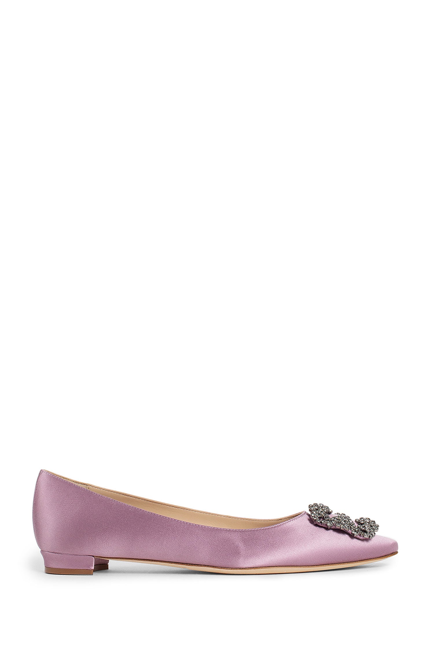 MANOLO BLAHNIK WOMAN PINK FLATS