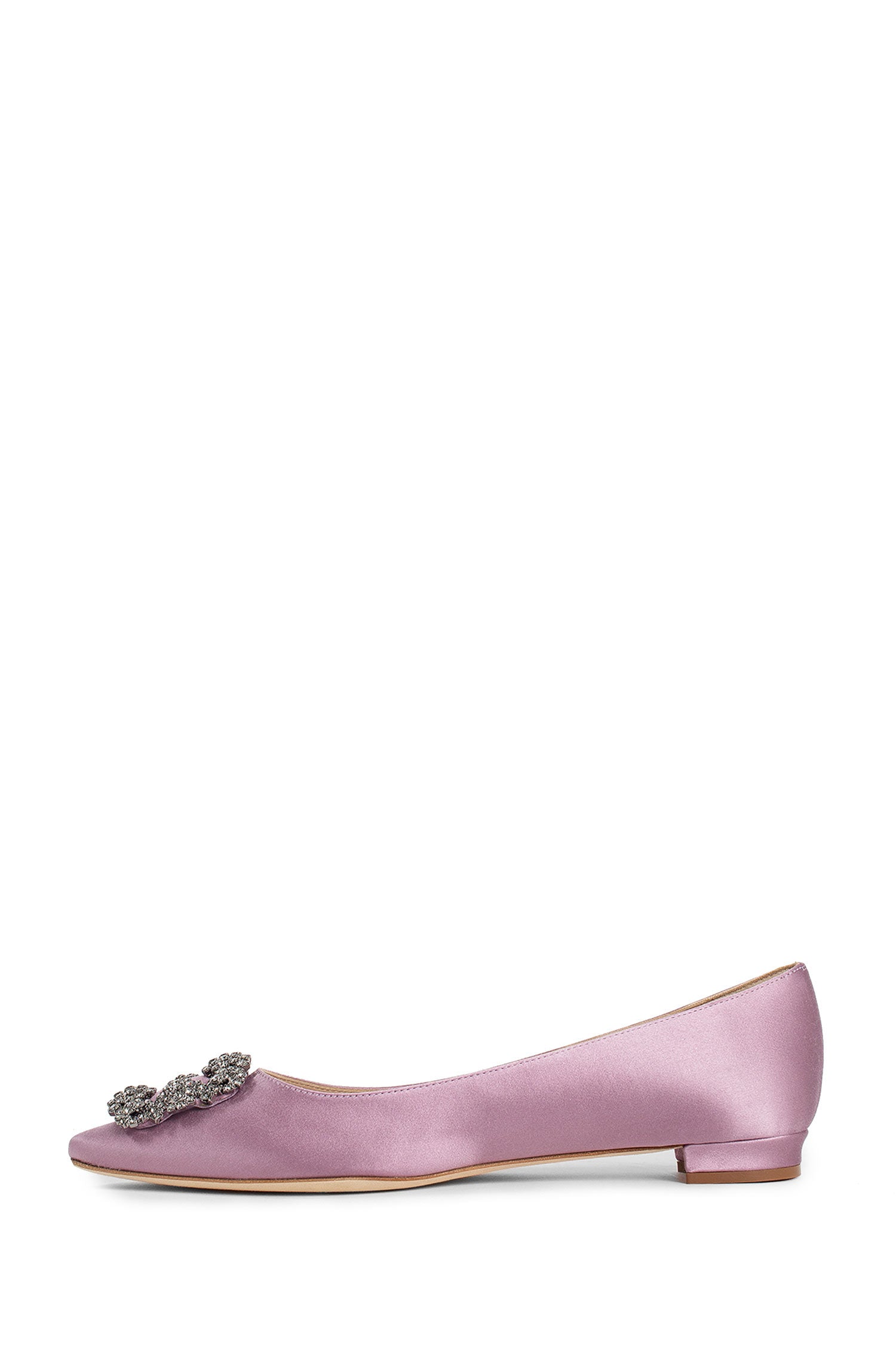 MANOLO BLAHNIK WOMAN PINK FLATS