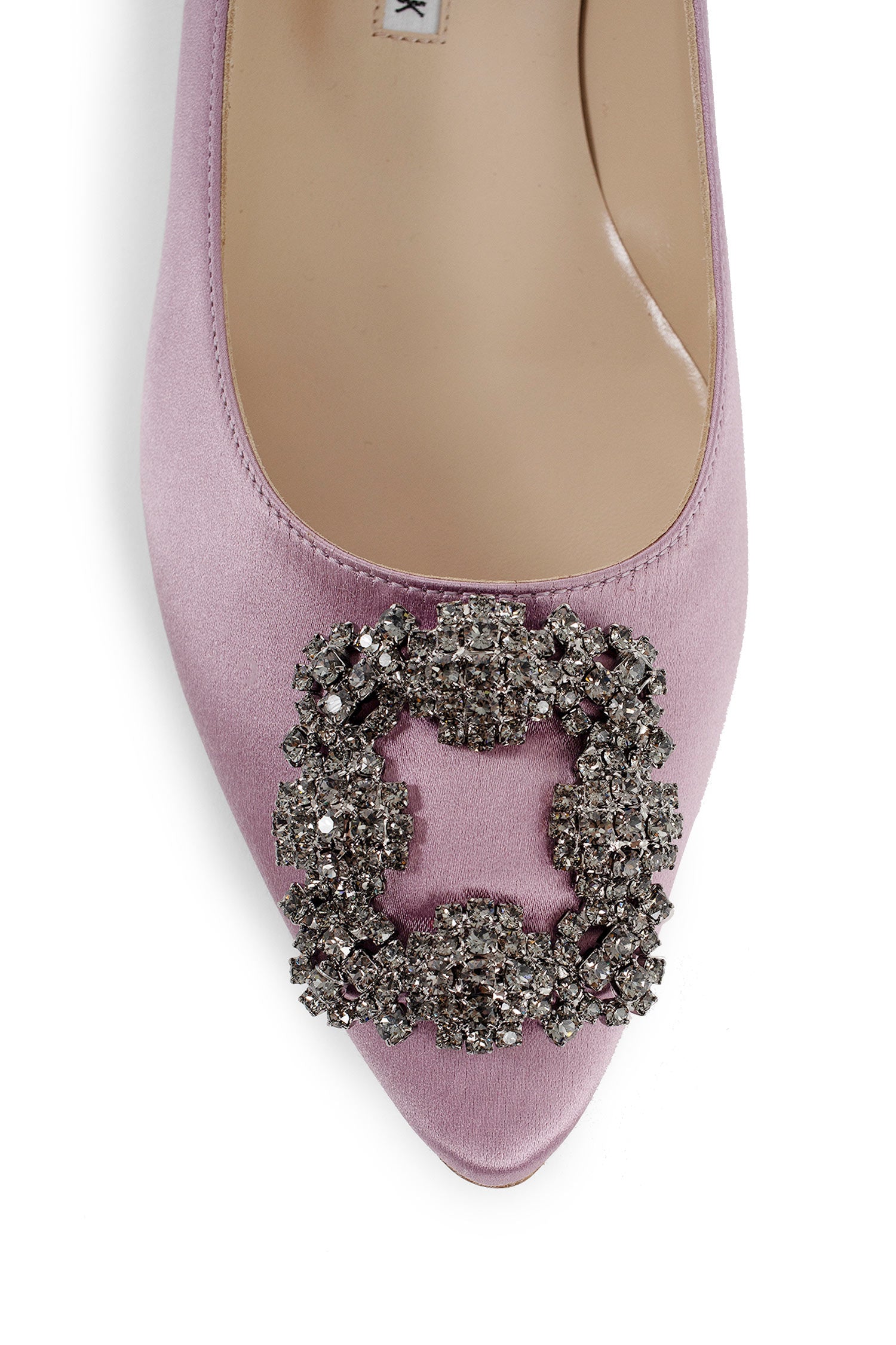 MANOLO BLAHNIK WOMAN PINK FLATS