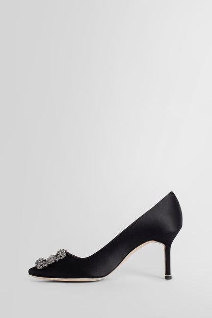 MANOLO BLAHNIK WOMAN BLACK PUMPS