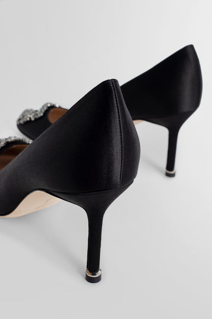 MANOLO BLAHNIK WOMAN BLACK PUMPS