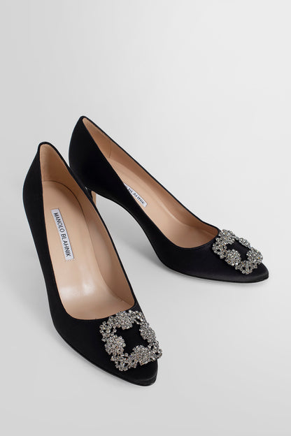 MANOLO BLAHNIK WOMAN BLACK PUMPS