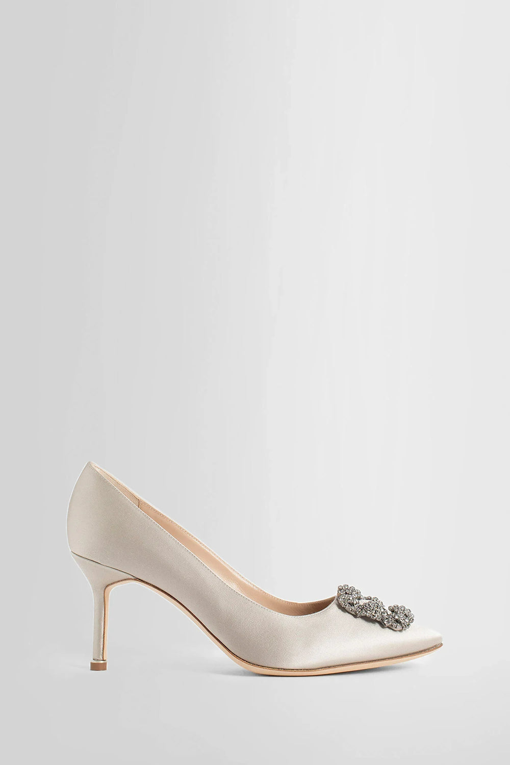 MANOLO BLAHNIK WOMAN GREY PUMPS - Antonioli.eu