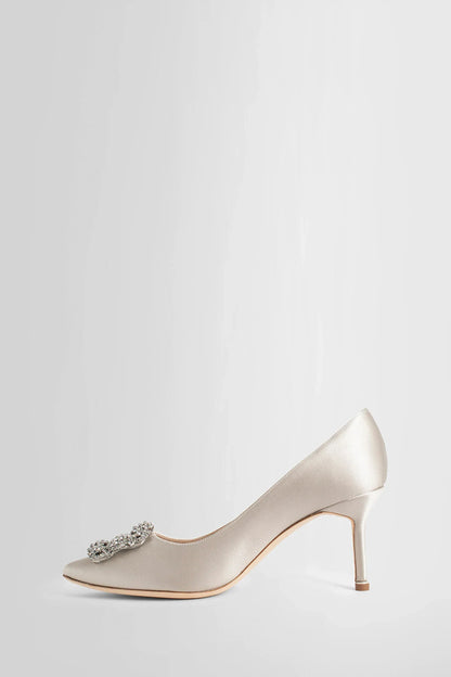 MANOLO BLAHNIK WOMAN GREY PUMPS - Antonioli.eu