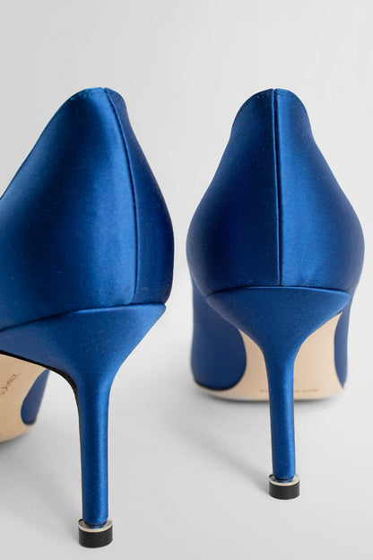 MANOLO BLAHNIK WOMAN BLUE PUMPS