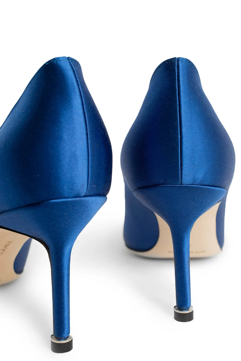 MANOLO BLAHNIK WOMAN BLUE PUMPS - Antonioli.eu