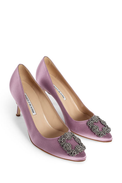 MANOLO BLAHNIK WOMAN PINK PUMPS