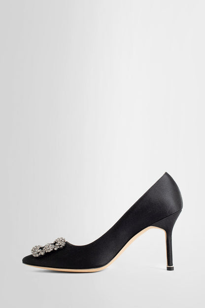 MANOLO BLAHNIK WOMAN BLACK PUMPS