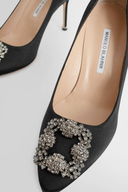 MANOLO BLAHNIK WOMAN BLACK PUMPS