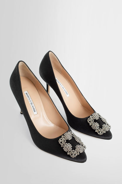 MANOLO BLAHNIK WOMAN BLACK PUMPS