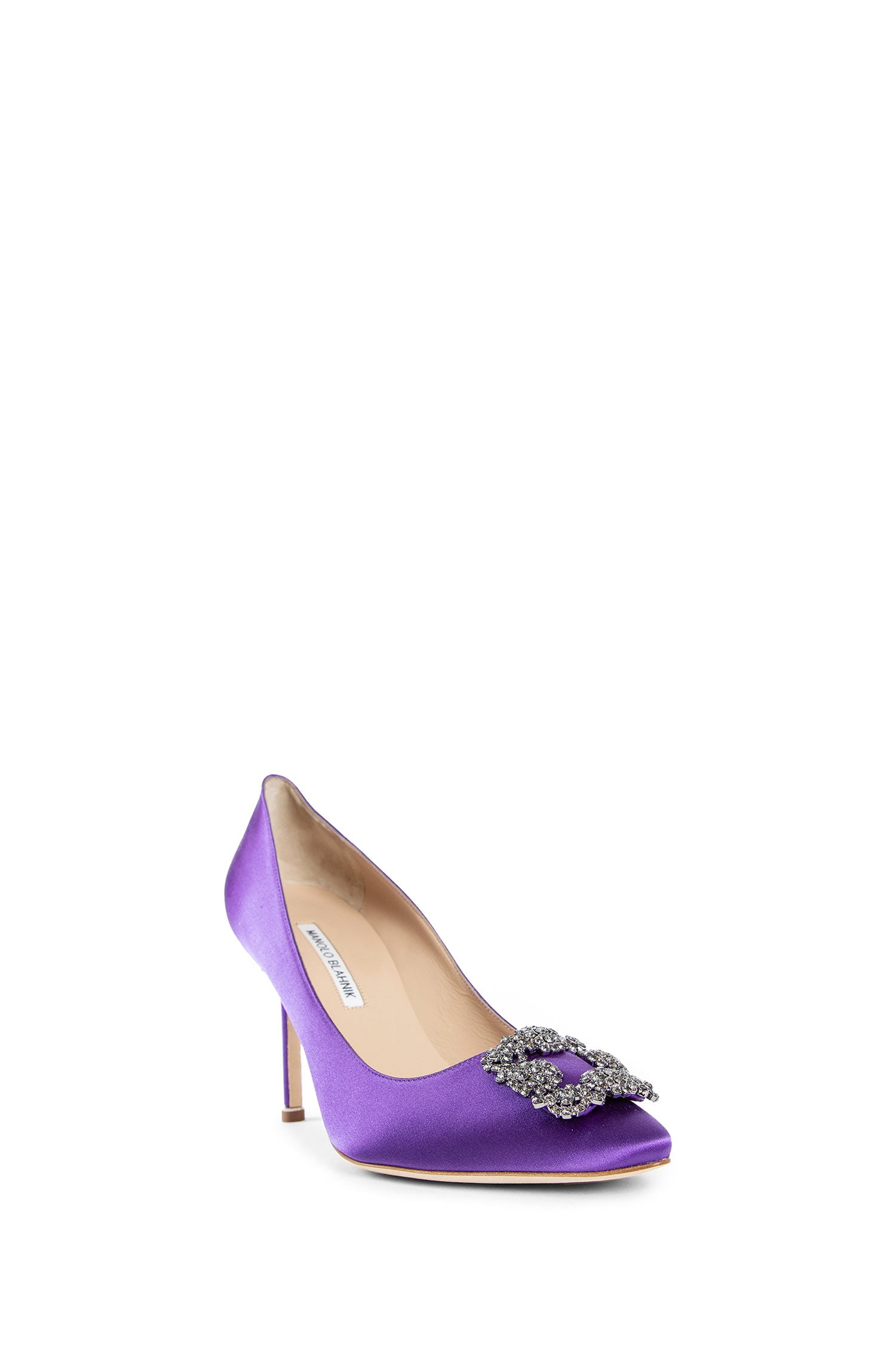 MANOLO BLAHNIK WOMAN PURPLE PUMPS