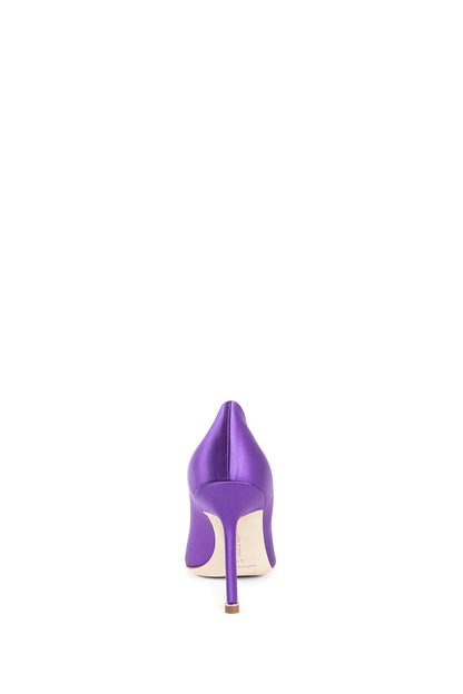 MANOLO BLAHNIK WOMAN PURPLE PUMPS