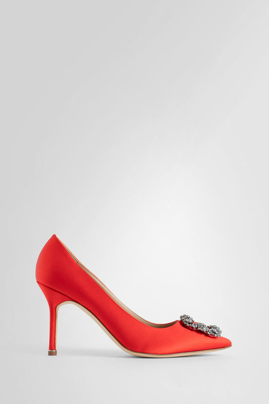 MANOLO BLAHNIK WOMAN RED PUMPS