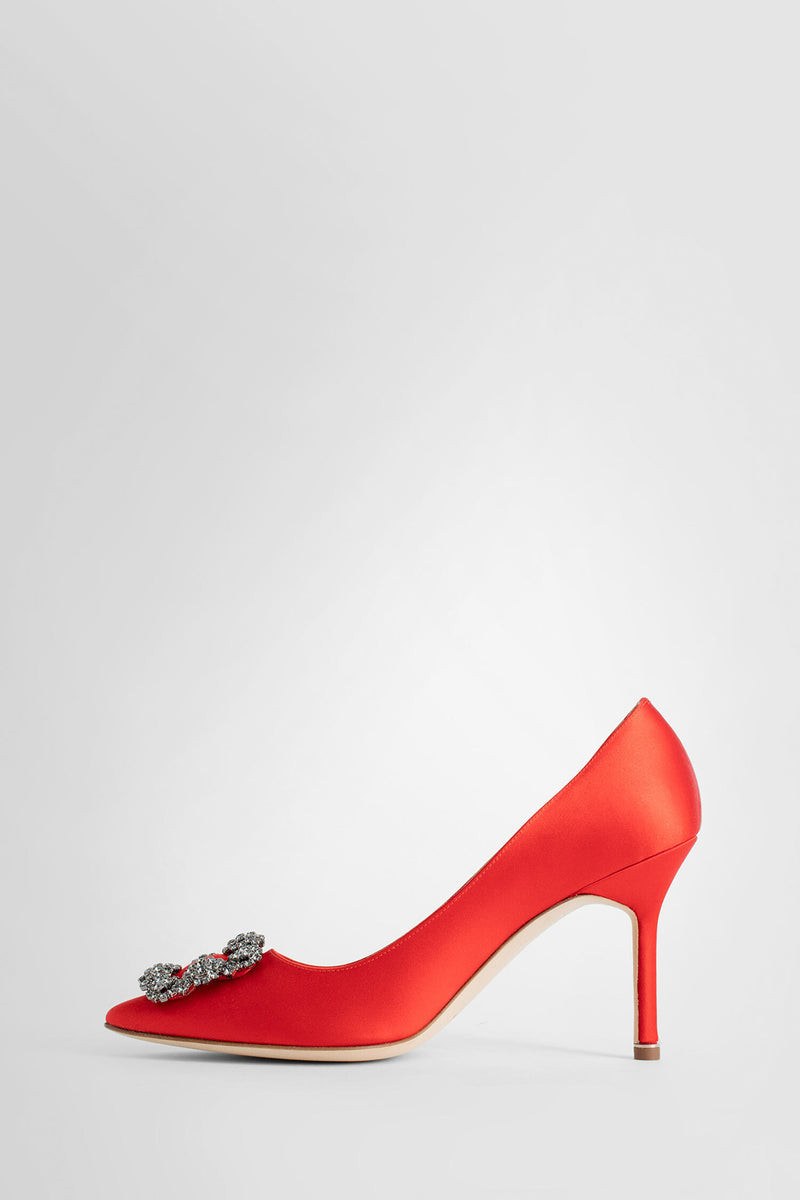 MANOLO BLAHNIK WOMAN RED PUMPS