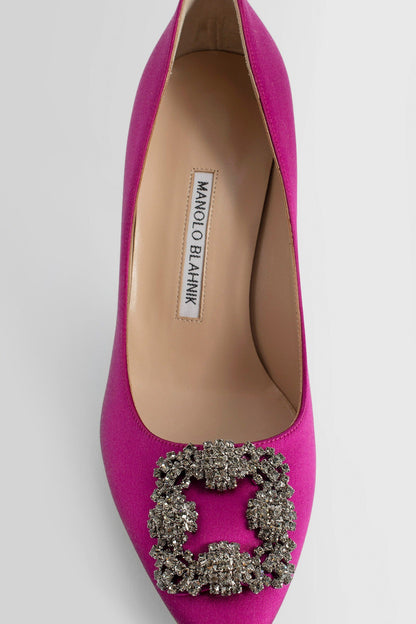 MANOLO BLAHNIK WOMAN PINK PUMPS