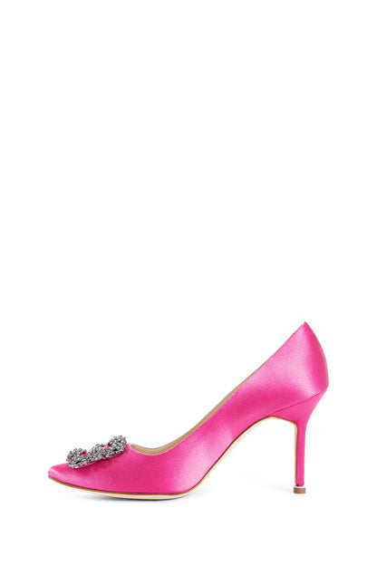 MANOLO BLAHNIK WOMAN PINK PUMPS