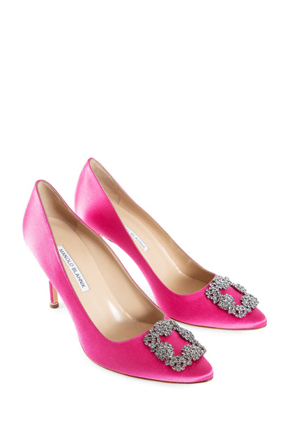 MANOLO BLAHNIK WOMAN PINK PUMPS