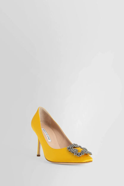 MANOLO BLAHNIK WOMAN YELLOW PUMPS - Antonioli.eu