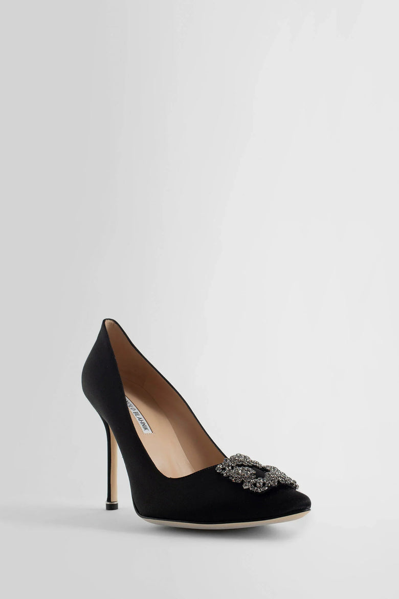 MANOLO BLAHNIK WOMAN BLACK PUMPS - Antonioli.eu