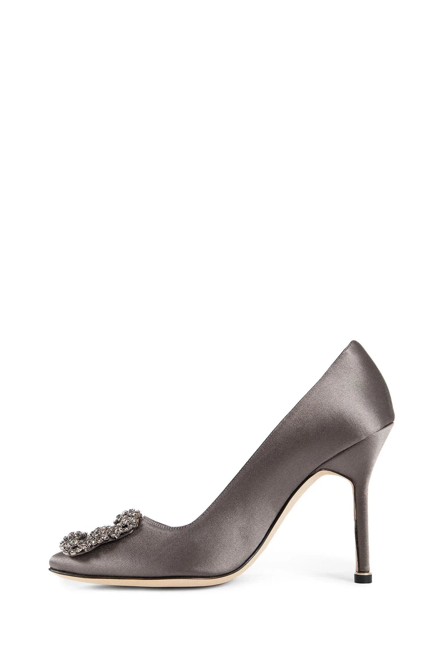MANOLO BLAHNIK WOMAN GREY PUMPS - Antonioli.eu