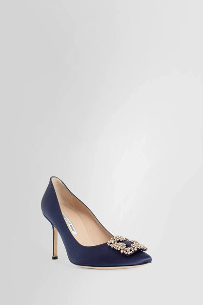 MANOLO BLAHNIK WOMAN BLUE PUMPS - Antonioli.eu