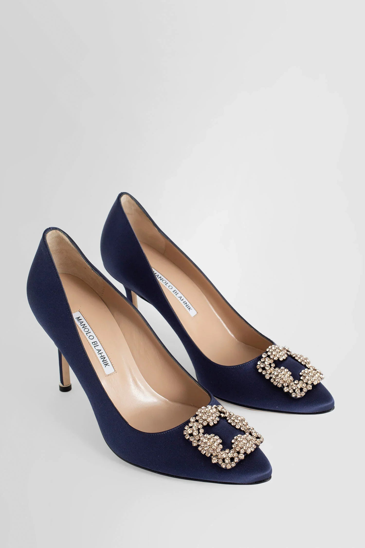 MANOLO BLAHNIK WOMAN BLUE PUMPS - Antonioli.eu