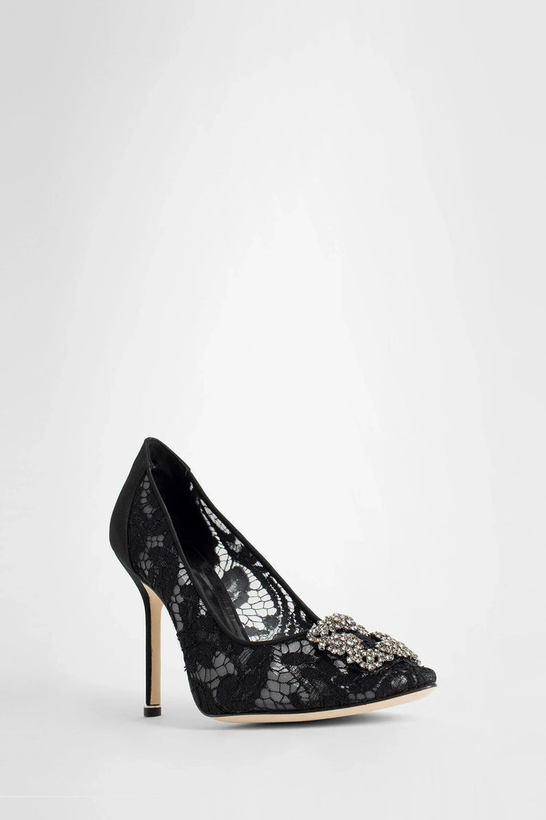 MANOLO BLAHNIK WOMAN BLACK PUMPS - Antonioli.eu