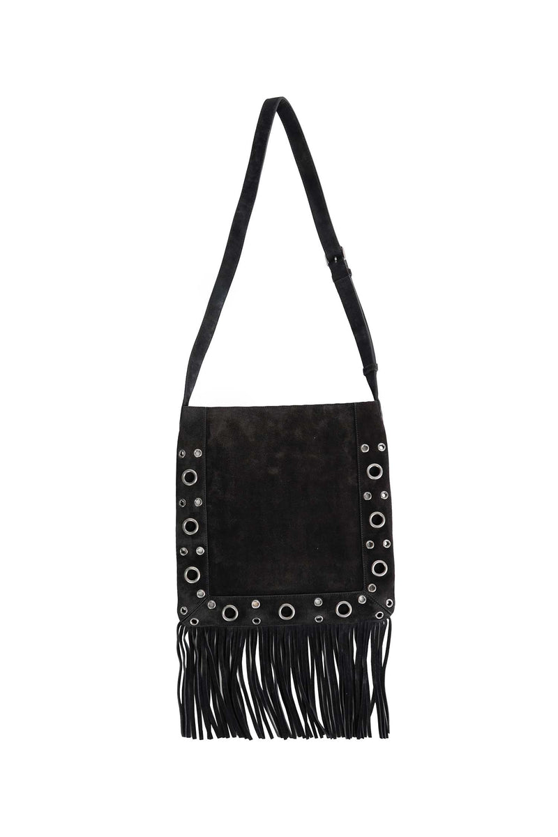 VALENTINO GARAVANI Nellcôte Suede Cross-Body Bag man