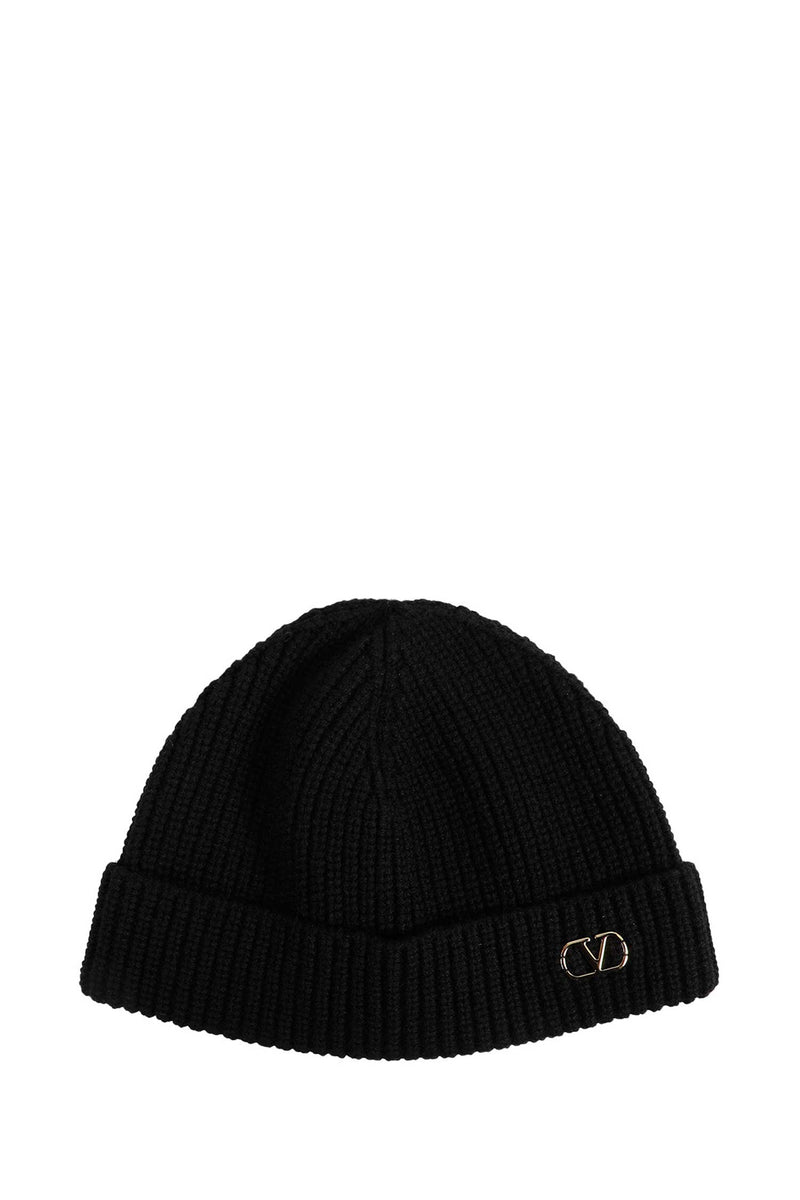 VALENTINO VLogo Cashmere Beanie man