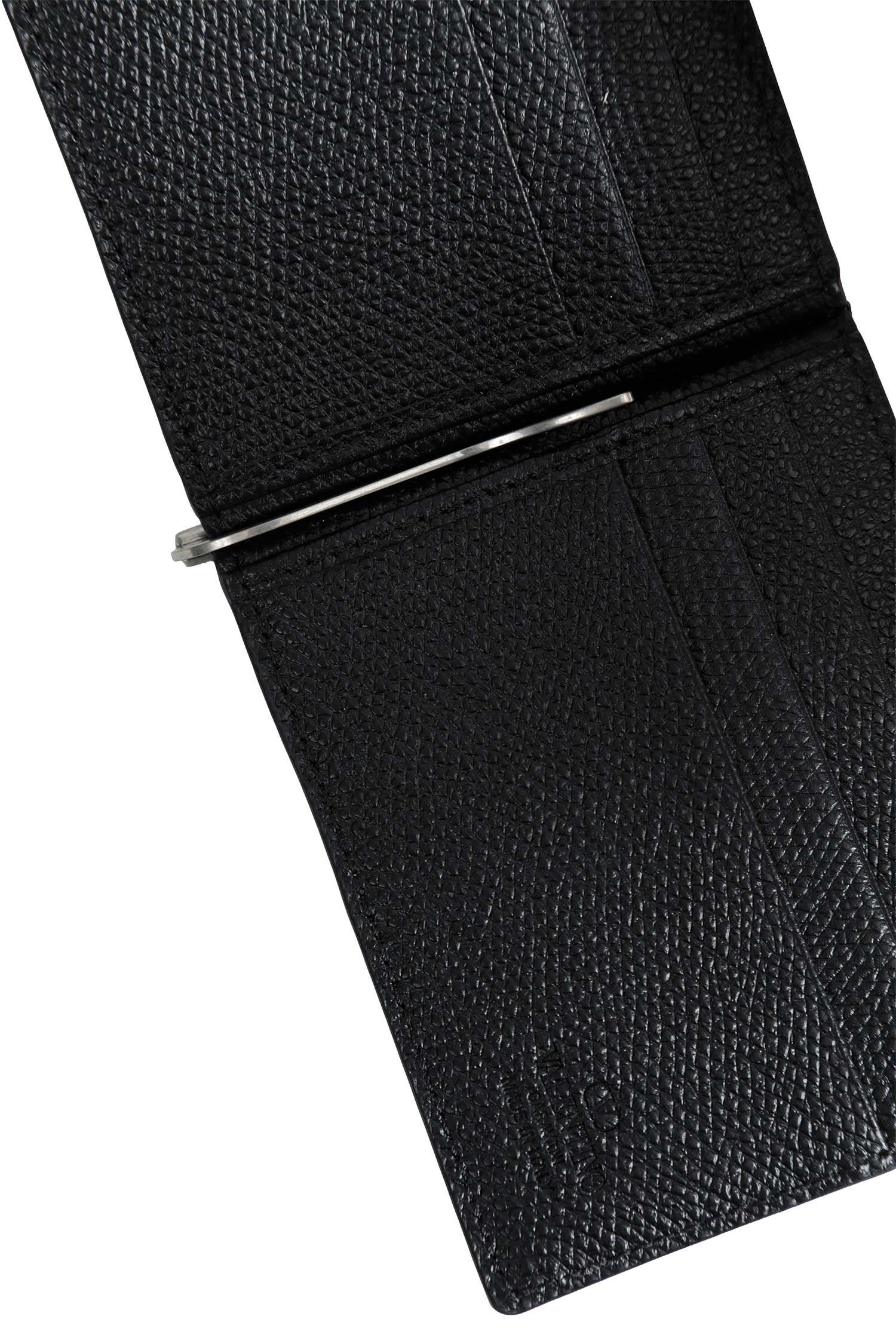 VLogo Grainy Leather Wallet