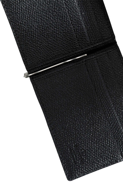 VLogo Grainy Leather Wallet