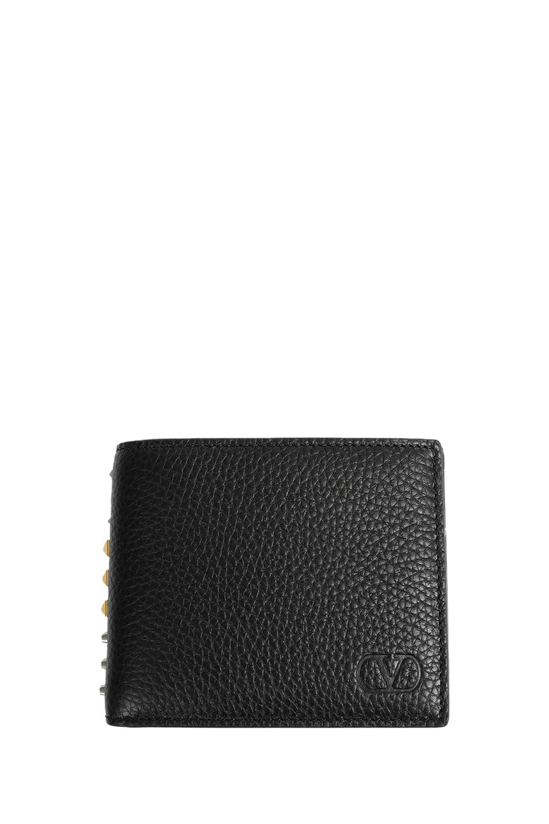 VALENTINO GARAVANI Rockstud Bifold Wallet man