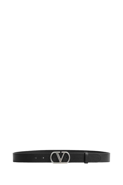 VLogo Leather Belt